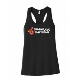 Ladies Grand National V Neck Racer-Back Tank Top Shirt